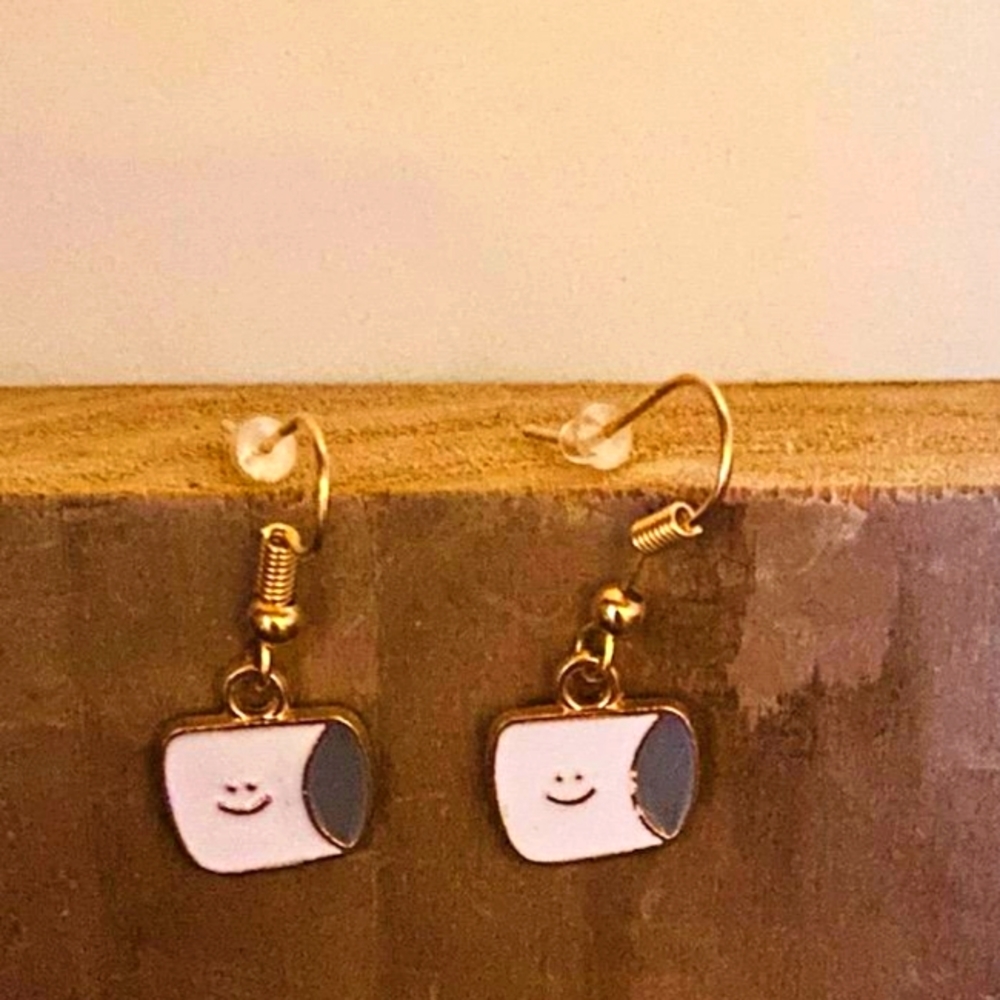 Happy marshmallows earrings